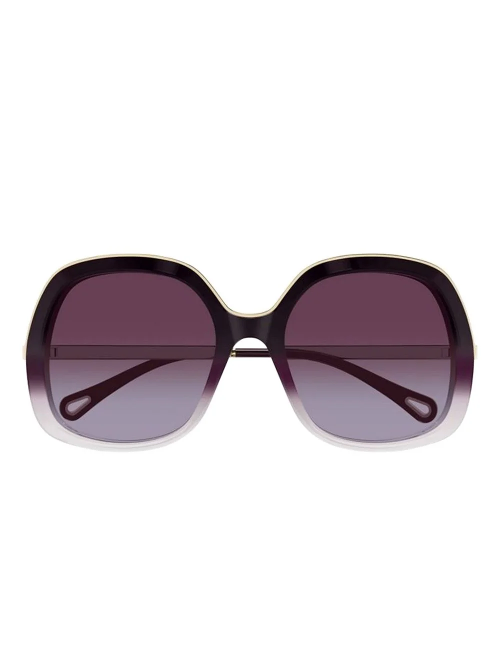 round-frame sunglasses - 1