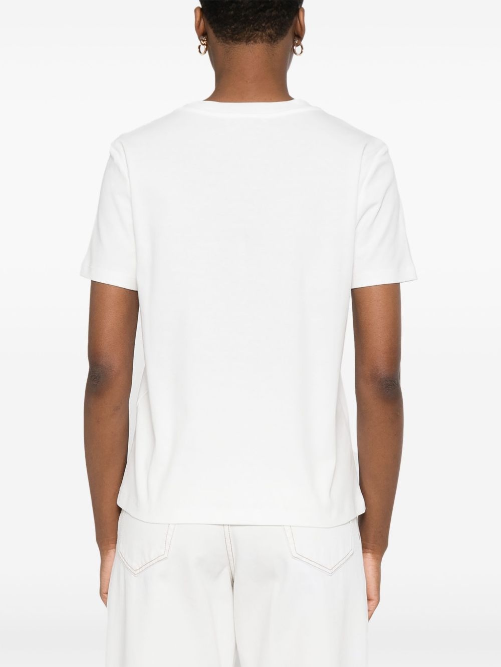 cotton T-shirt - 4