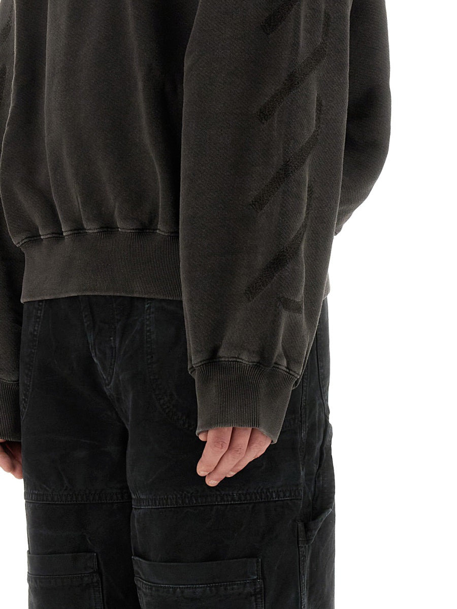 Off-White Men Sweatshirt With Logo - 4