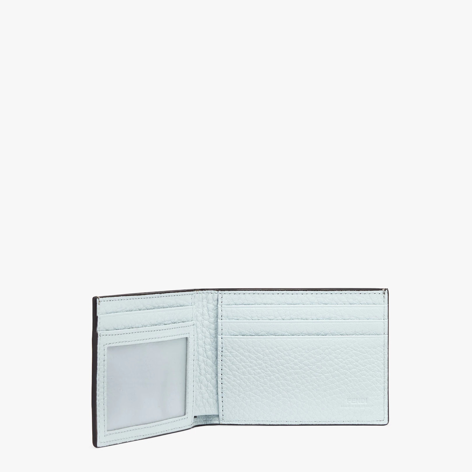 Two-tone leather bi-fold wallet - 3