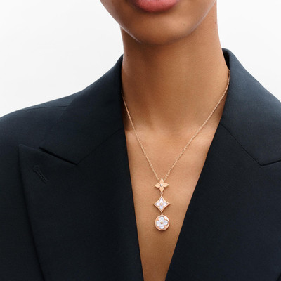 Louis Vuitton Color Blossom lariat necklace, pink gold, white mother-of-pearl and diamond outlook