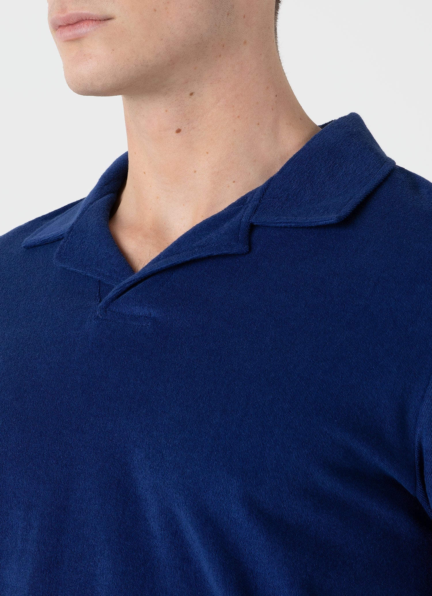 Towelling Polo Shirt - 6