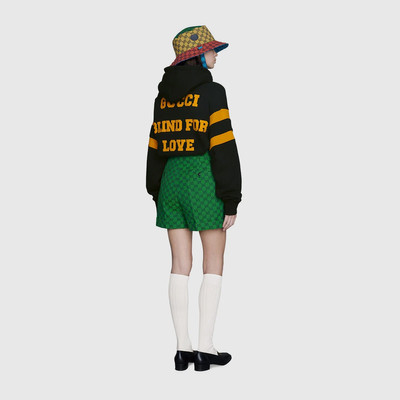 GUCCI Sweatshirt with '25 Gucci Eschatology and Blind for Love 1921 ' print outlook