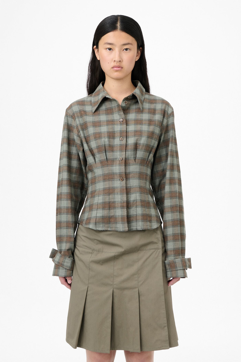 Our Legacy Envelop Shirt Iowa Flannel Check 3