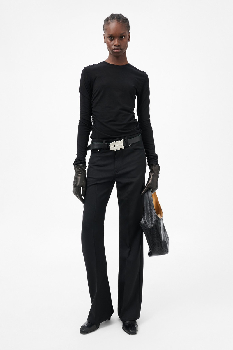 Our Legacy Boot Cut Black Permanent Crease outlook