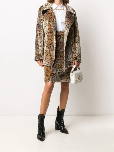 Etro animal-print skirt outlook