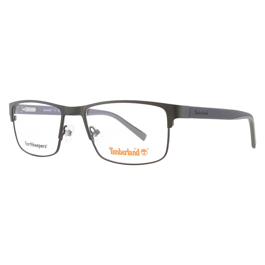 Timberland Demo Rectangular Men's Eyeglasses TB1594 097 55 - 2