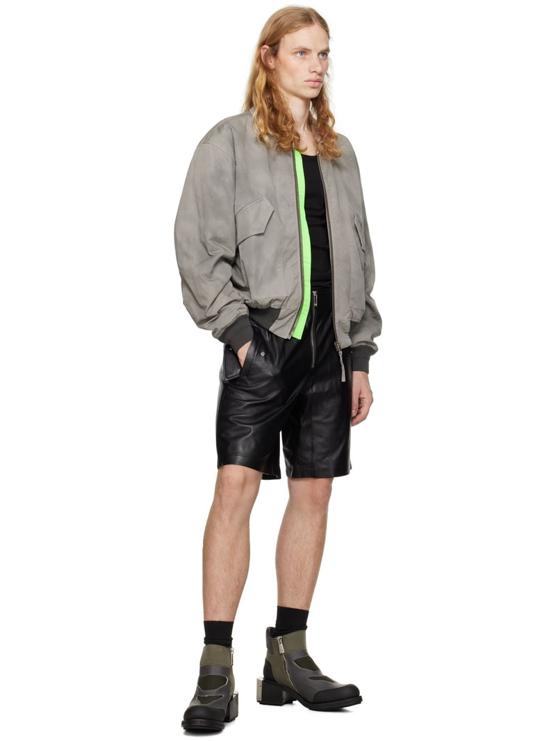 GmbH Khaki Baris Moto Boots outlook