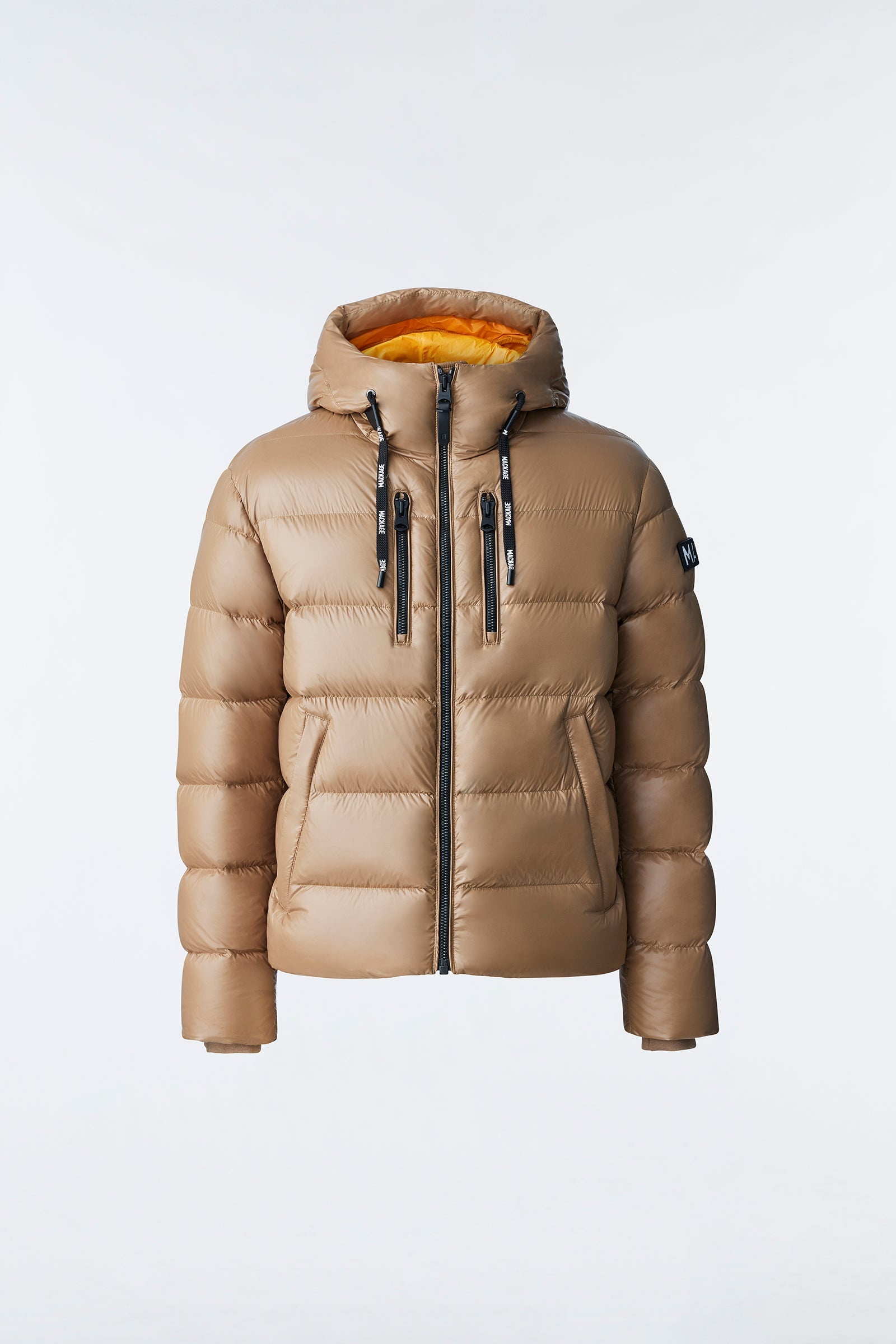 VICTOR lustrous light down jacket with hood for men - 1