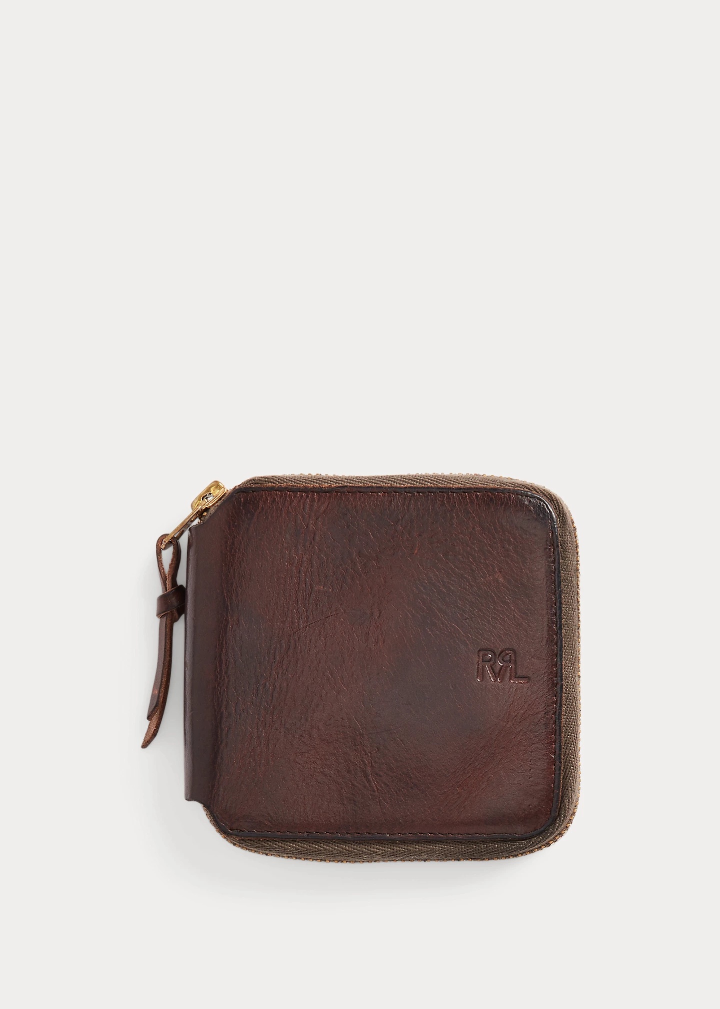 Leather Zip Wallet - 1