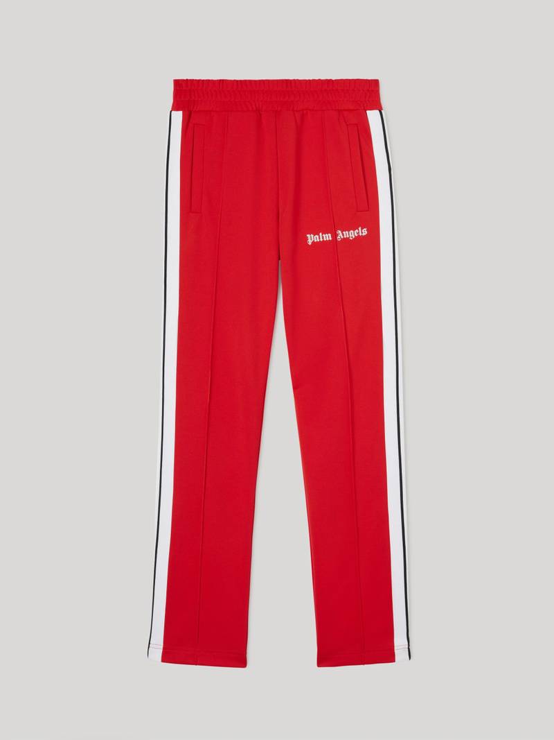 RED TRACK PANTS - 1