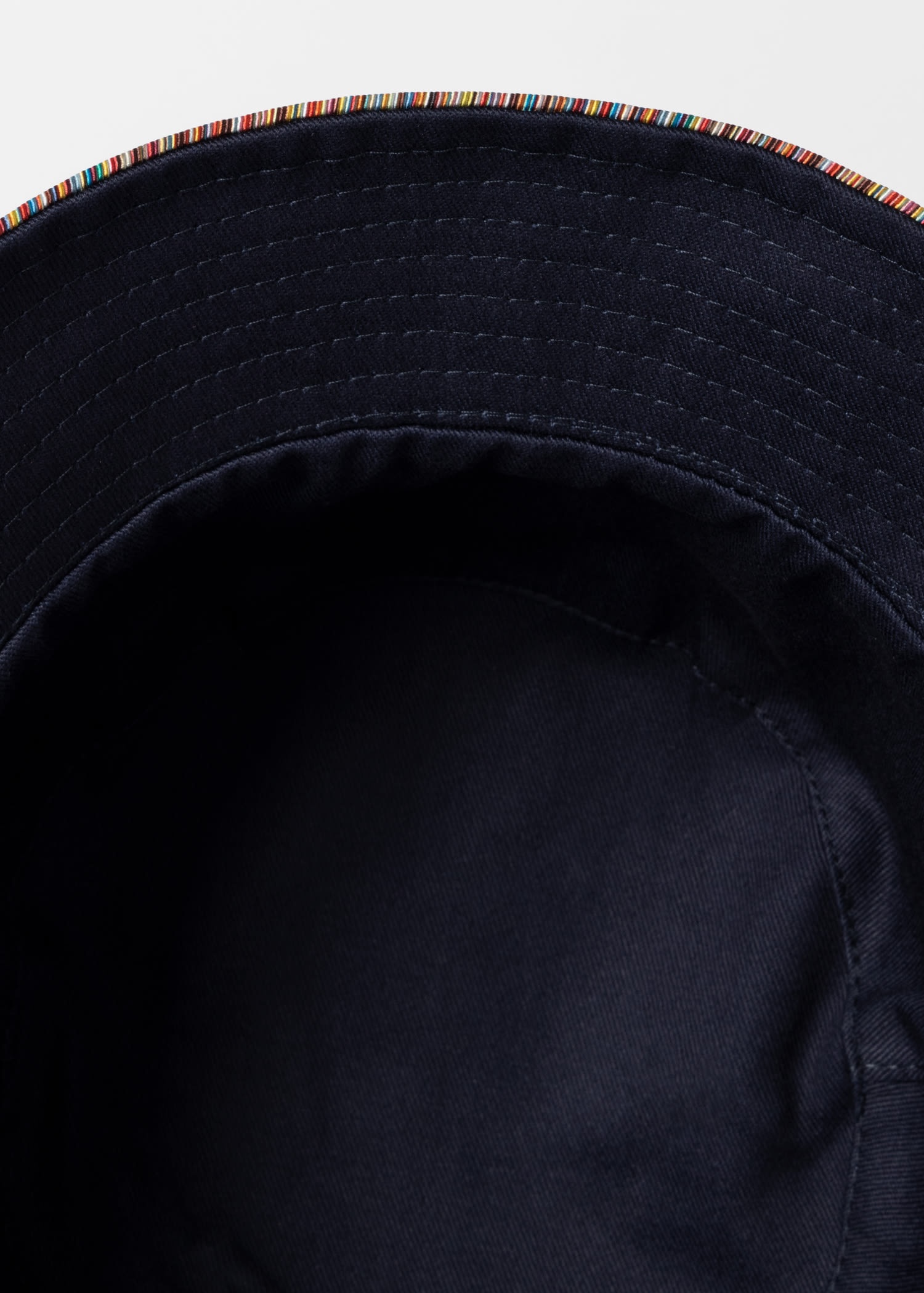 'Signature Stripe' Trim Reversible Bucket Hat - 4