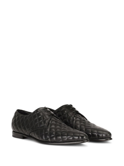 Dolce & Gabbana quilted Derby shoes outlook