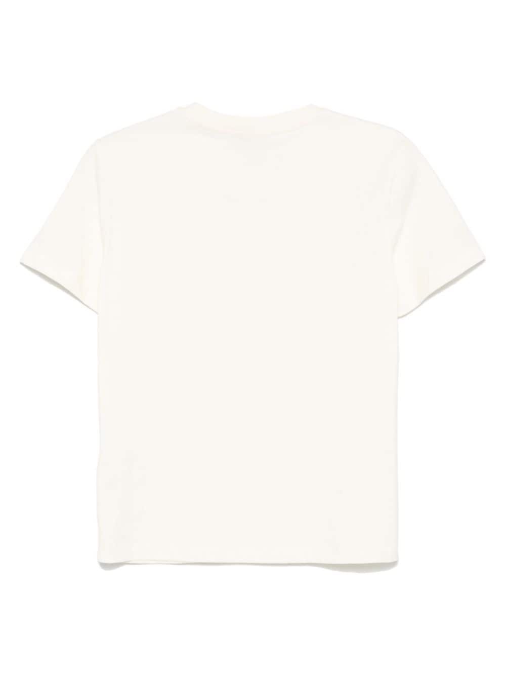 micro-logo cotton T-shirt - 4