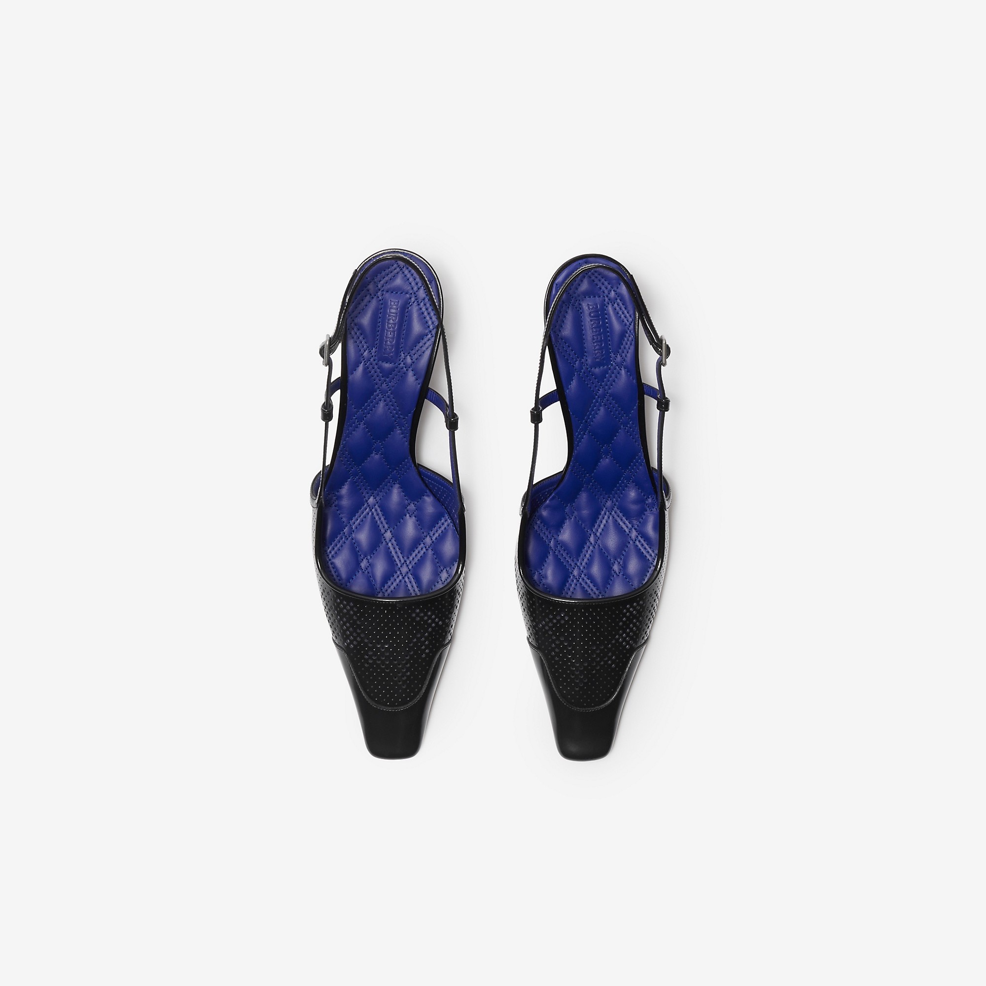 Leather Chisel Slingback Pumps​ - 5