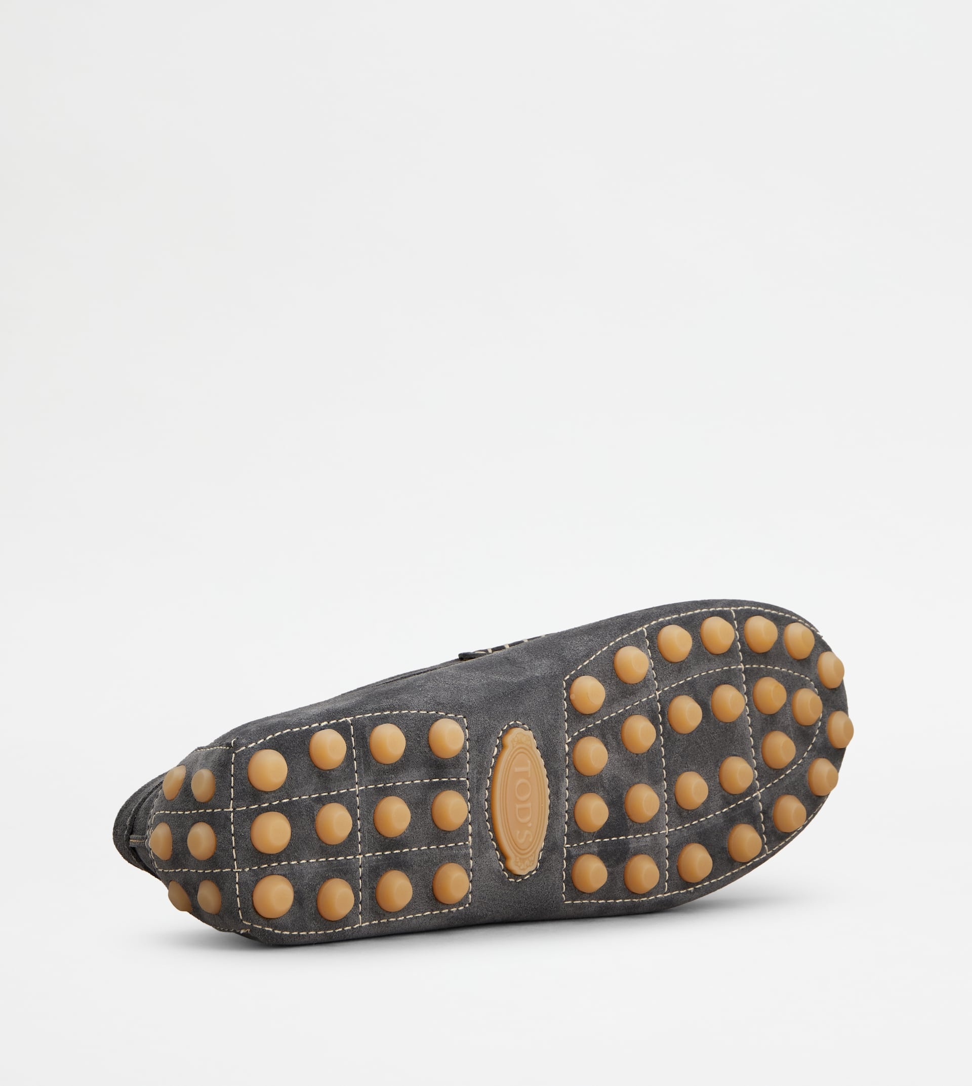 TOD'S GOMMINO BUBBLE IN SUEDE - GREY - 4