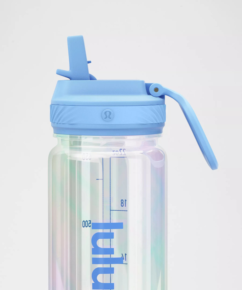 Back to Life Clear Bottle 24oz *Straw Lid 3
