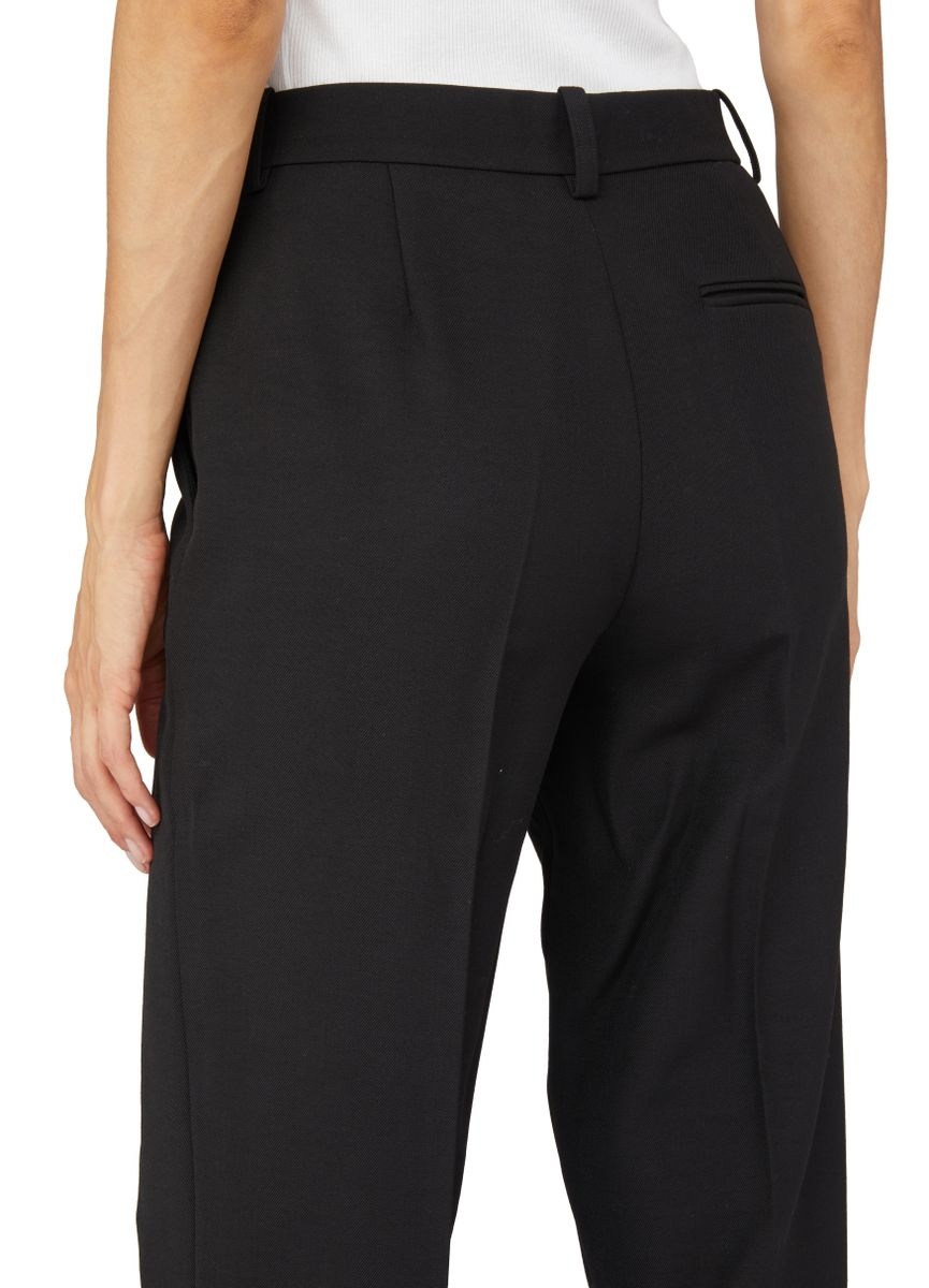 Straight leg tailored trousers - 5