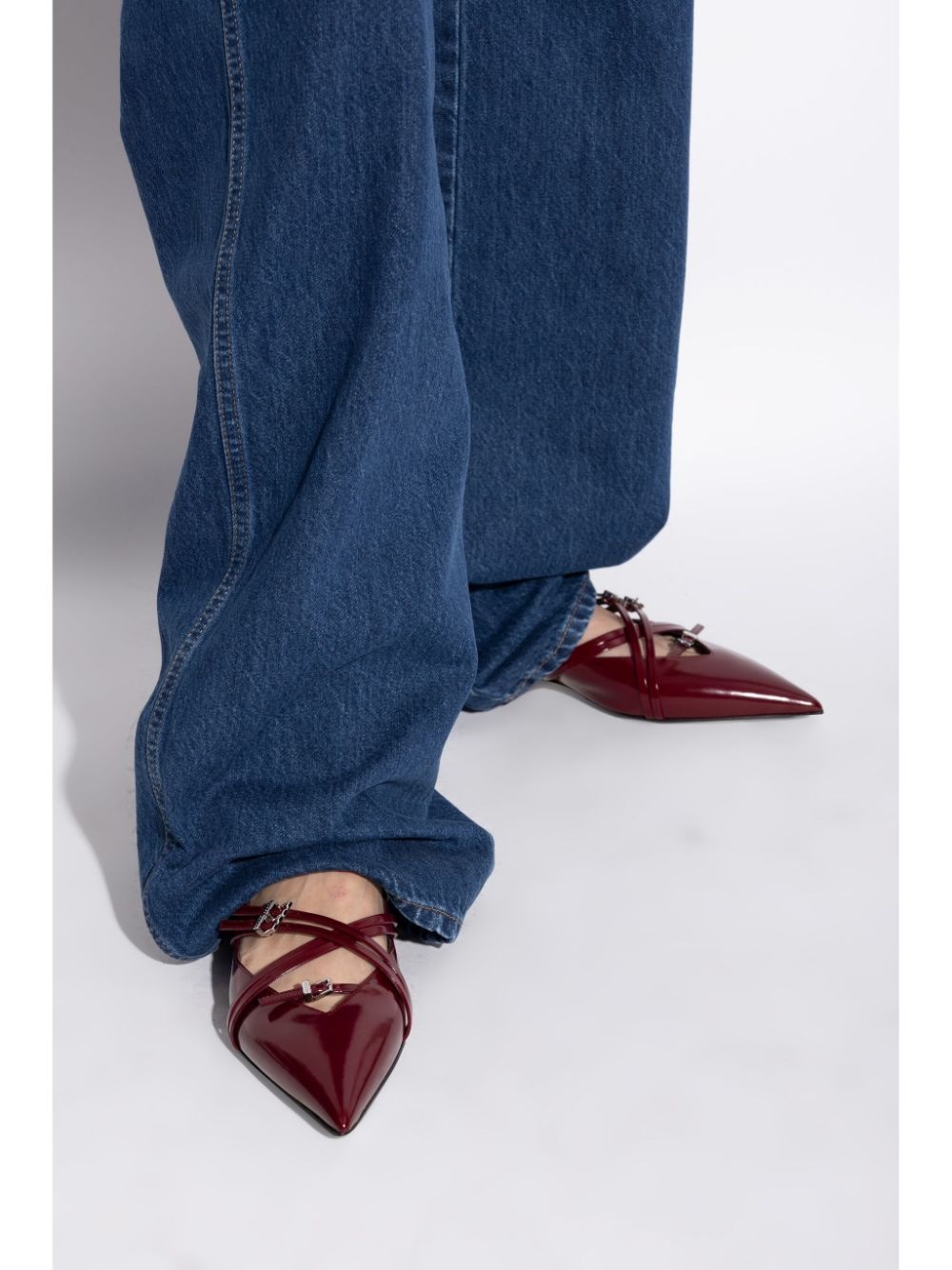 Gucci Strappy Ballet Flats - 3