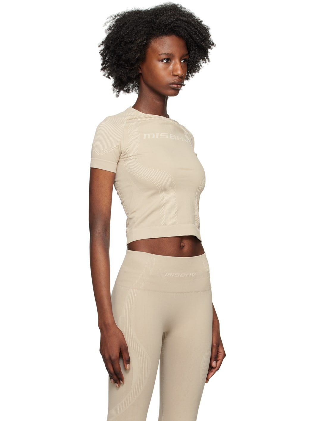 Beige Breathable Top - 2