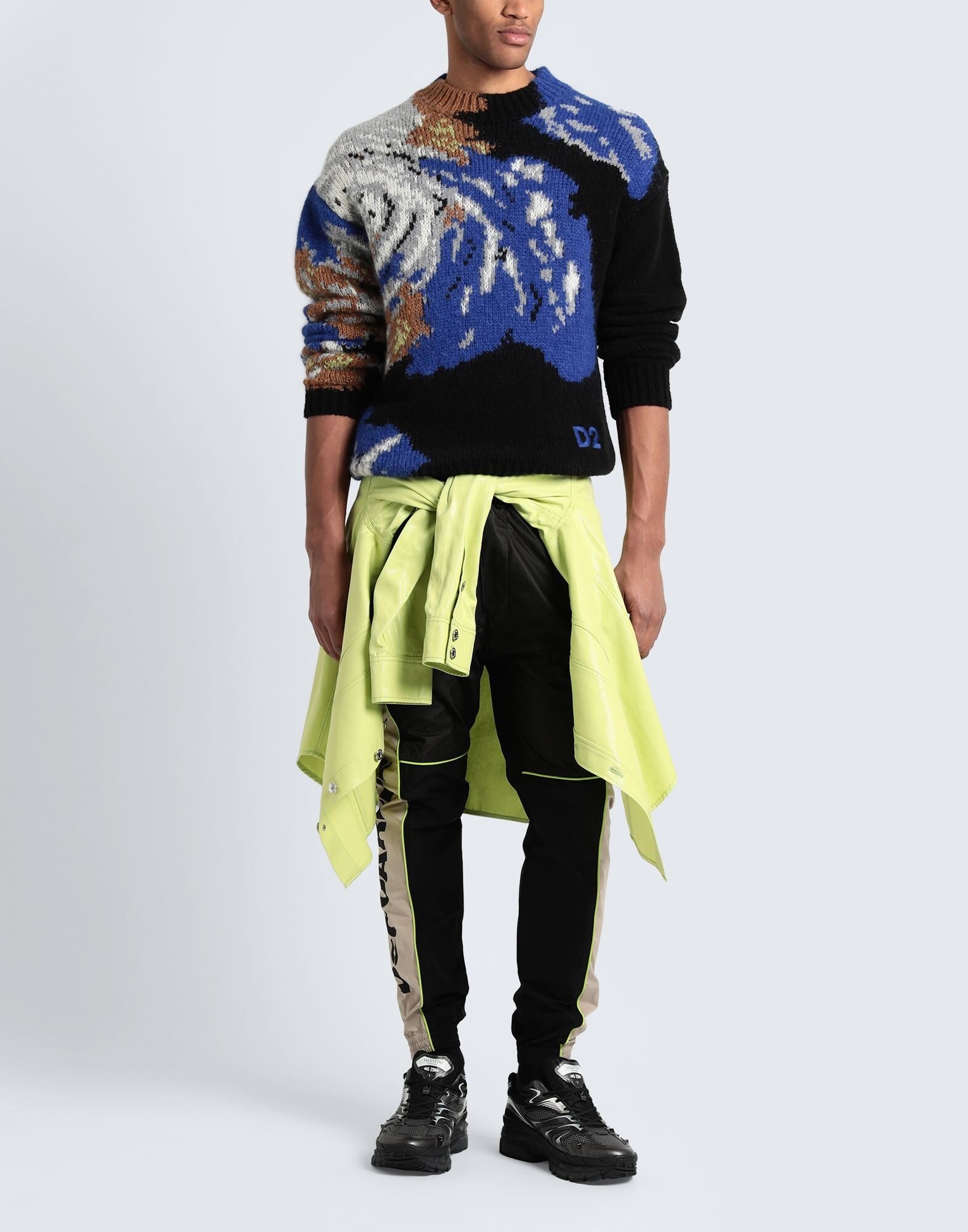 Blue Men's Sweater - 2