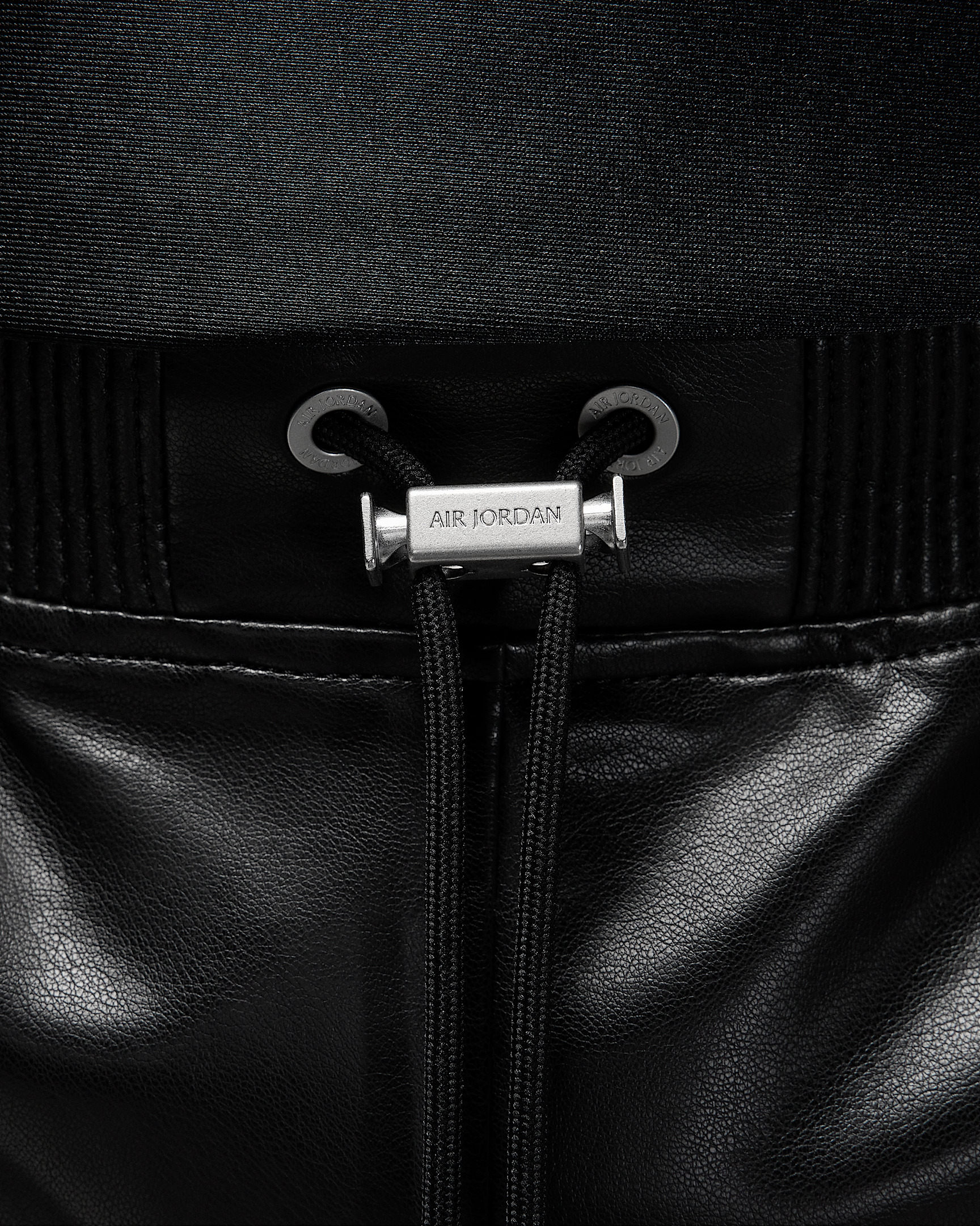 Air Jordan Men's Faux Leather Shorts - 5