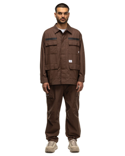 WTAPS JMOD 01 / LS / Cotton. Ripstop. Identity Brown outlook
