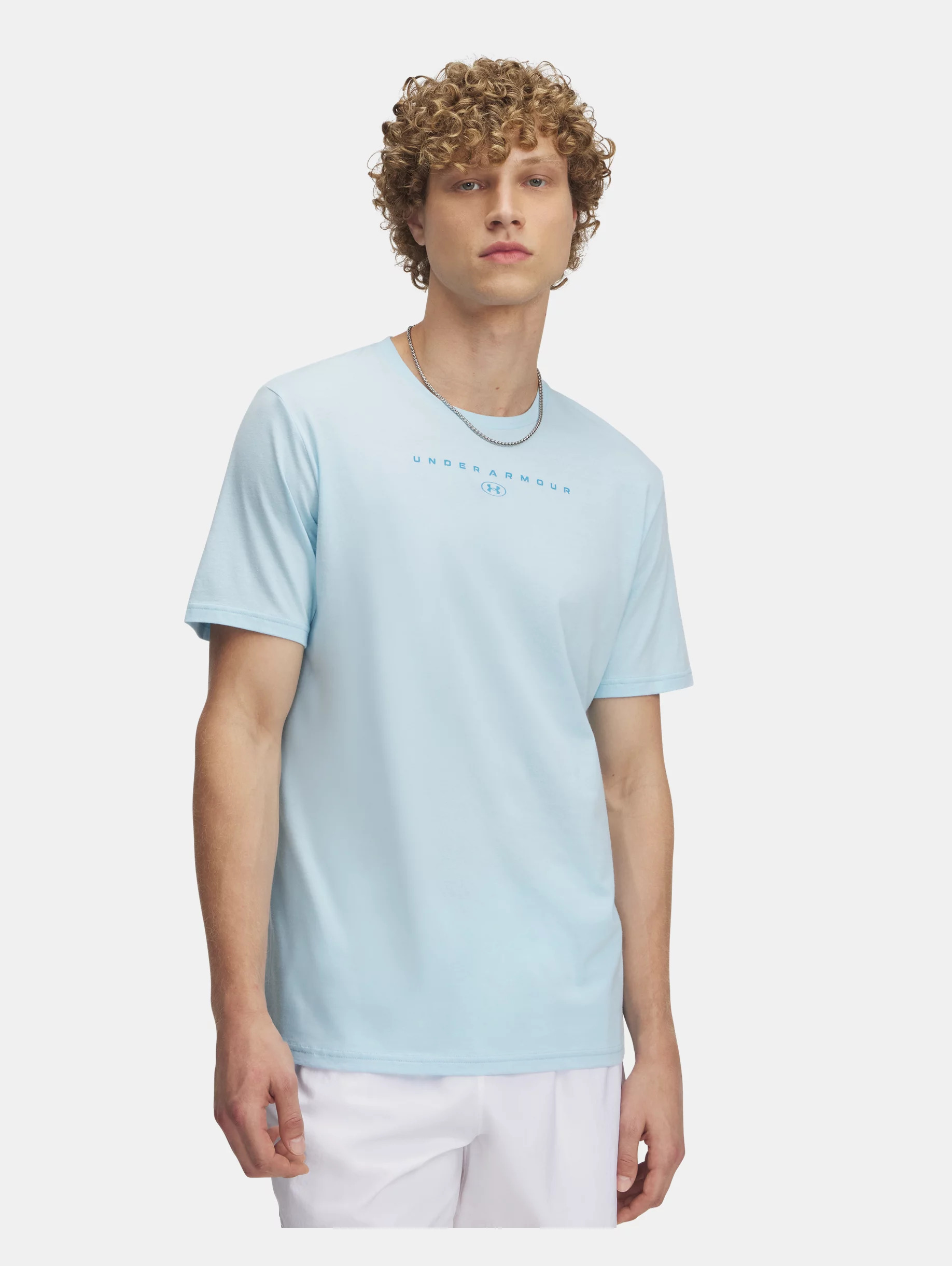 Men's UA Stacked Logo Short Sleeve - 1