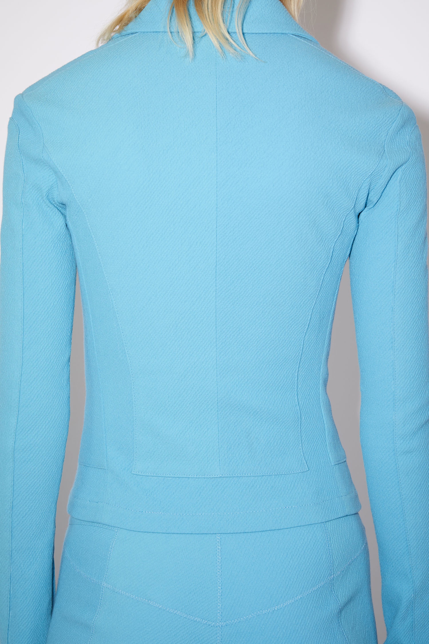 Twill suit jacket - Bright blue - 6