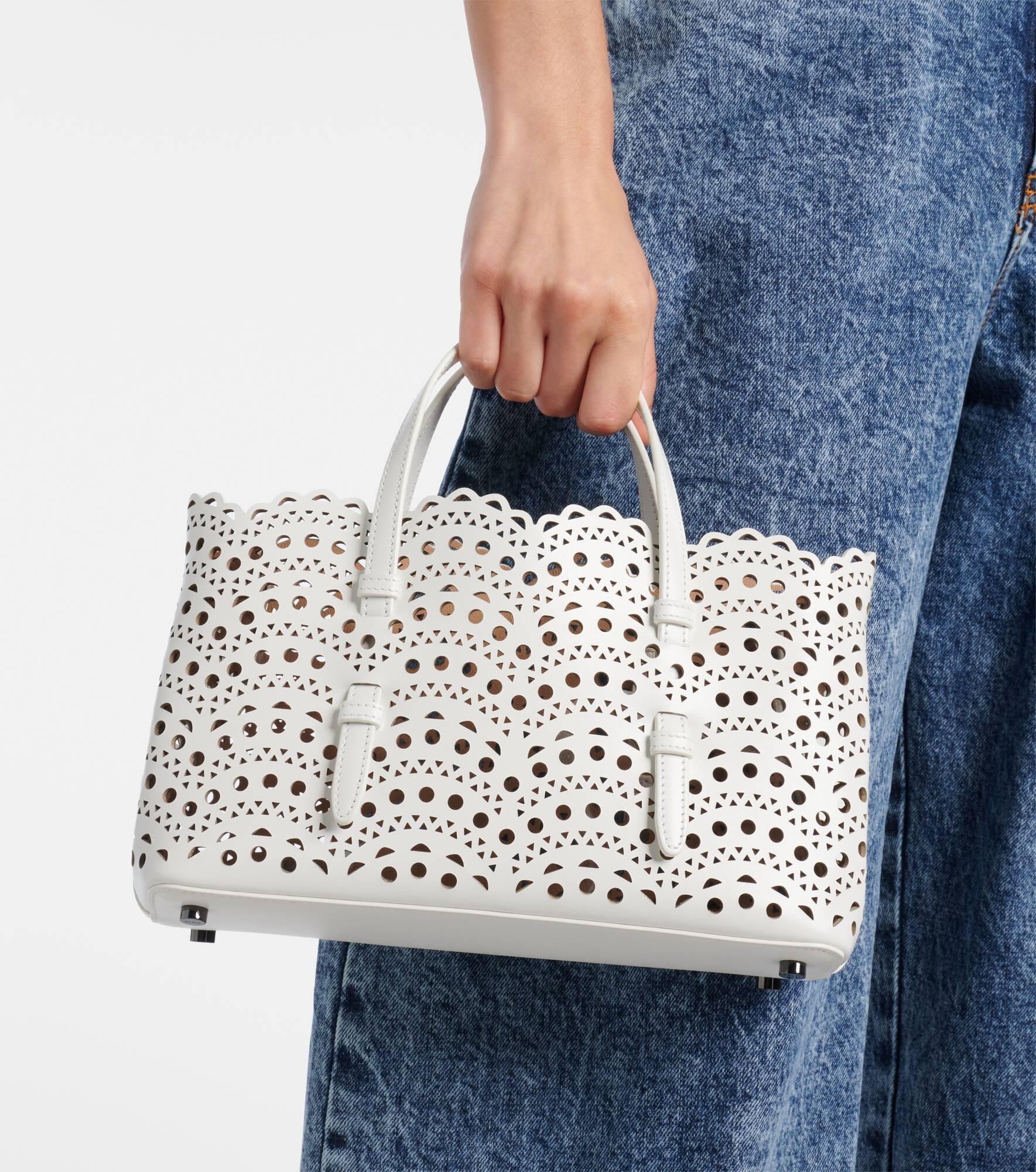 Mina 25 Vienne Wave Small leather tote bag - 2