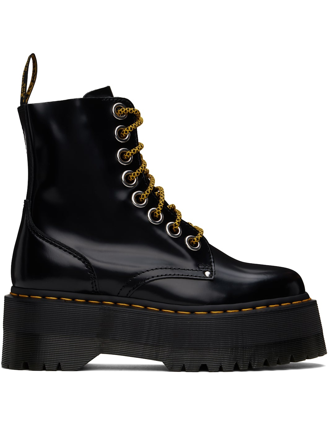 Black Jadon Max Platform Boots - 1