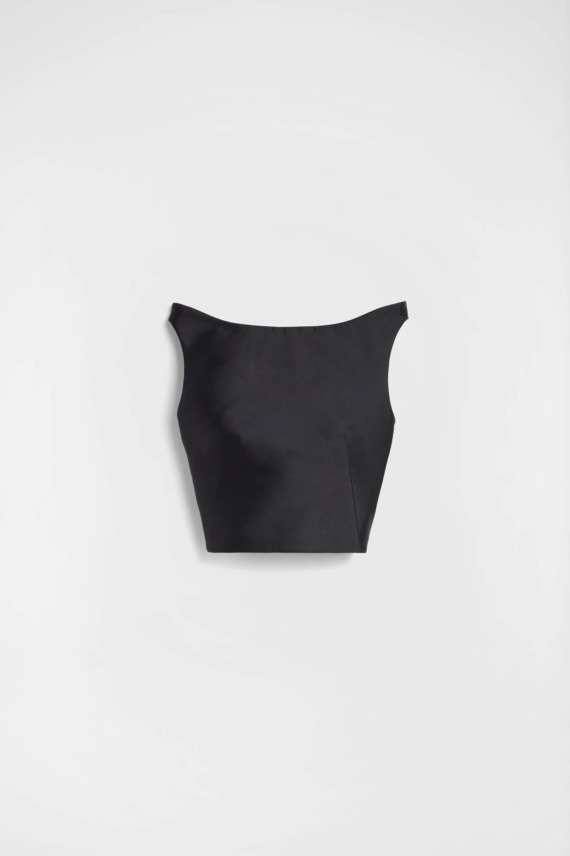 Silk Blend Mikado Top - 1