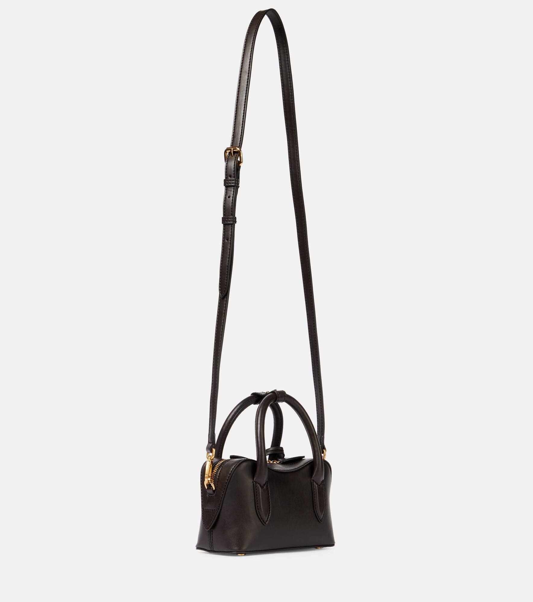 Ryder Mini faux suede shoulder bag - 4