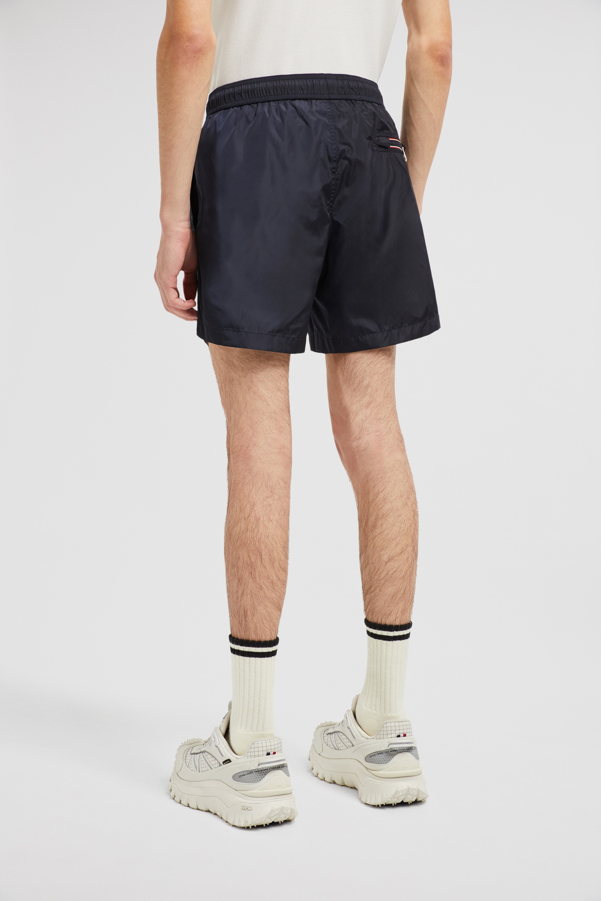 Logo Patch Swim Shorts - 5