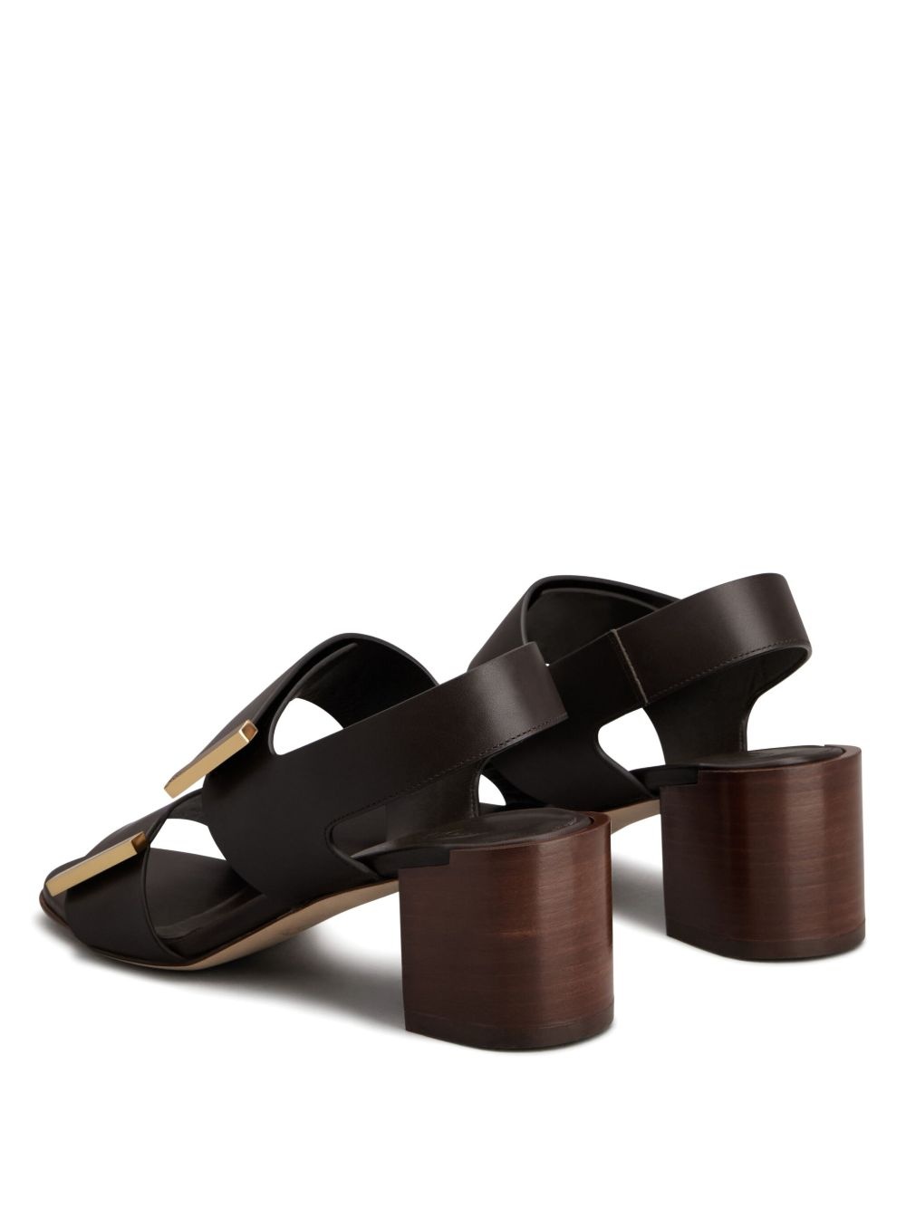 55mm leather sandals - 3