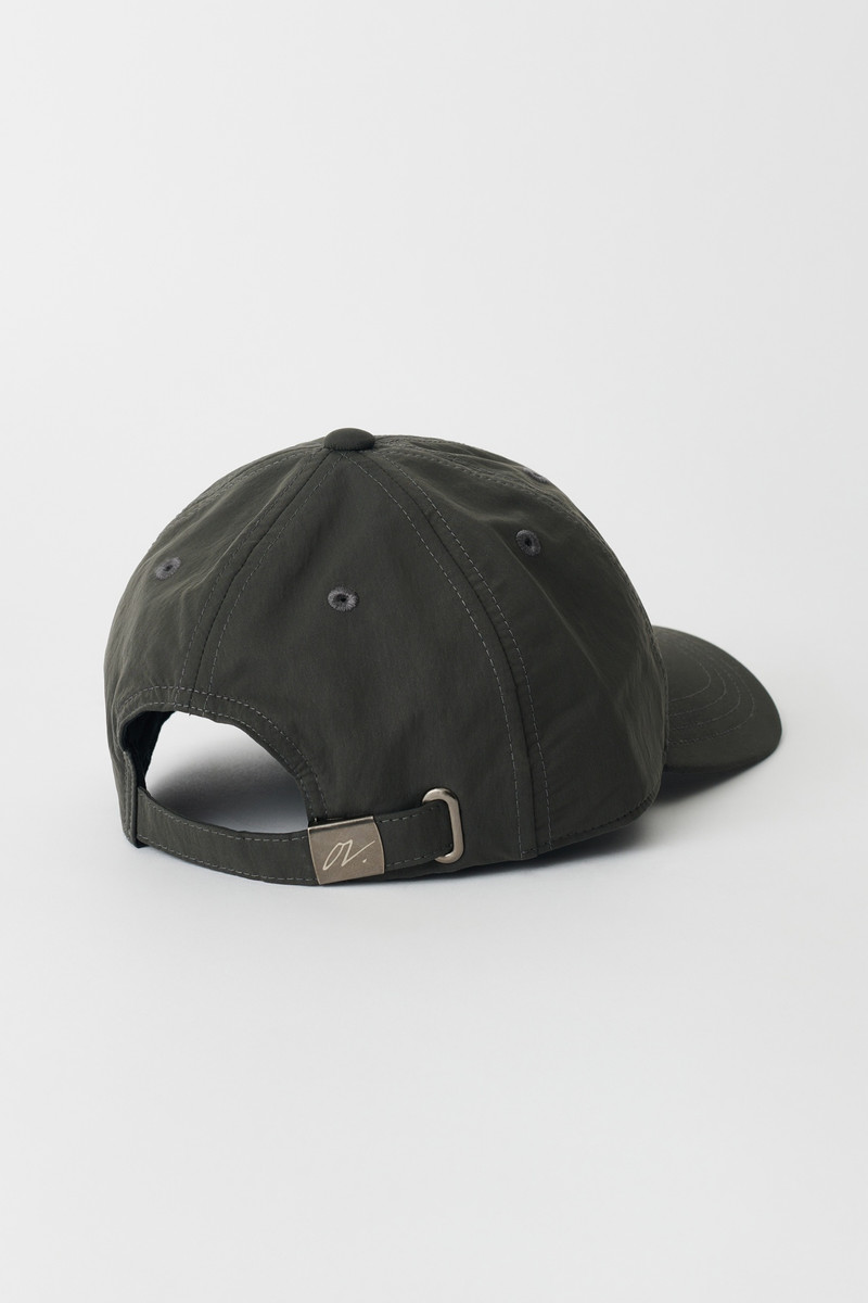 Our Legacy Ballcap Vapor Charcoal Peached Nylon outlook