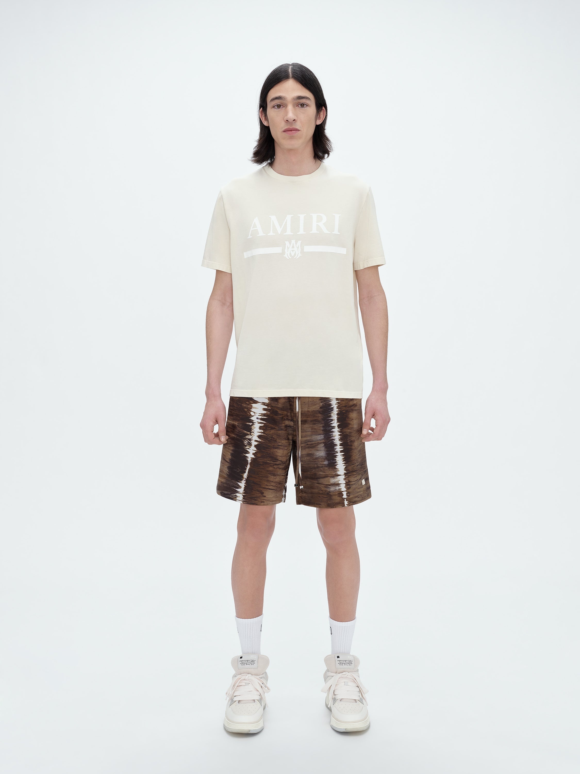 LEATHER TIE DYE SHORT - 2