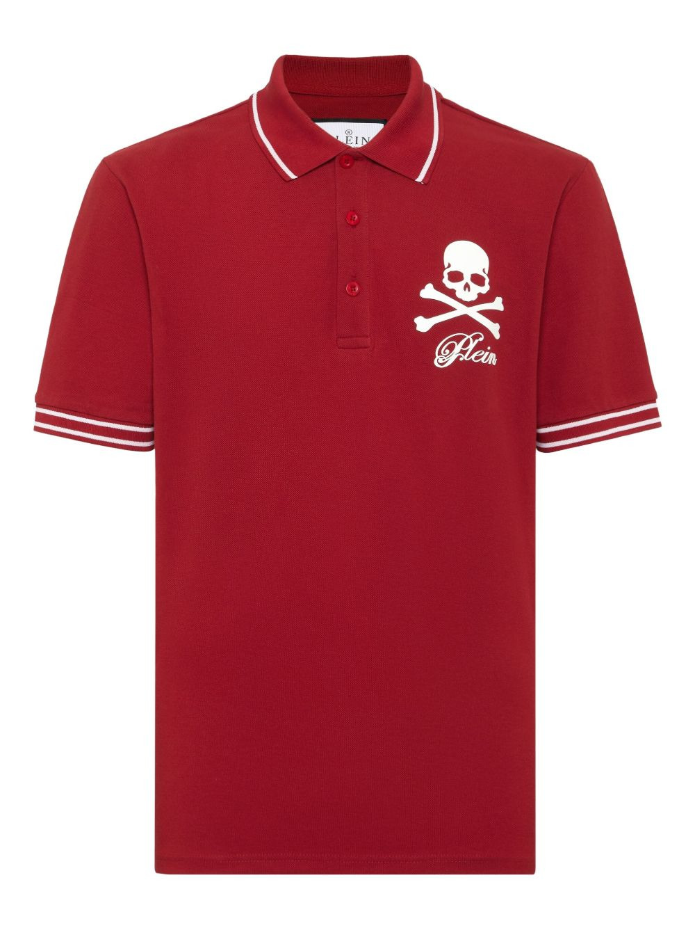 skull-and-bones polo shirt - 1