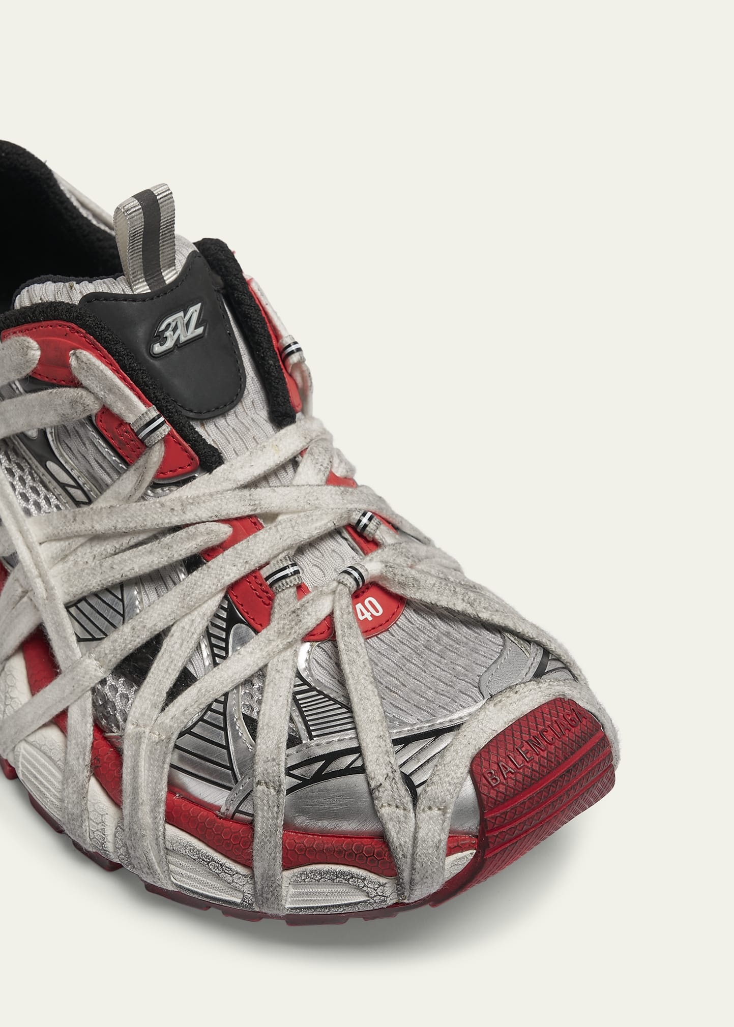 Men's 3XL Extreme Laces Mesh Sneakers - 3