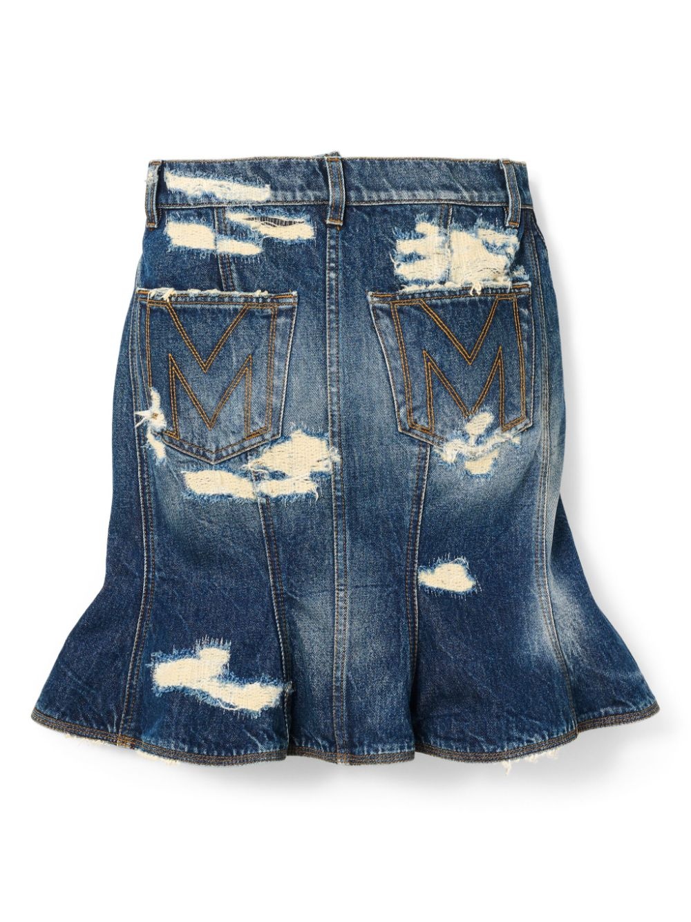 The Rip&Repair Fluted mini skirt - 6