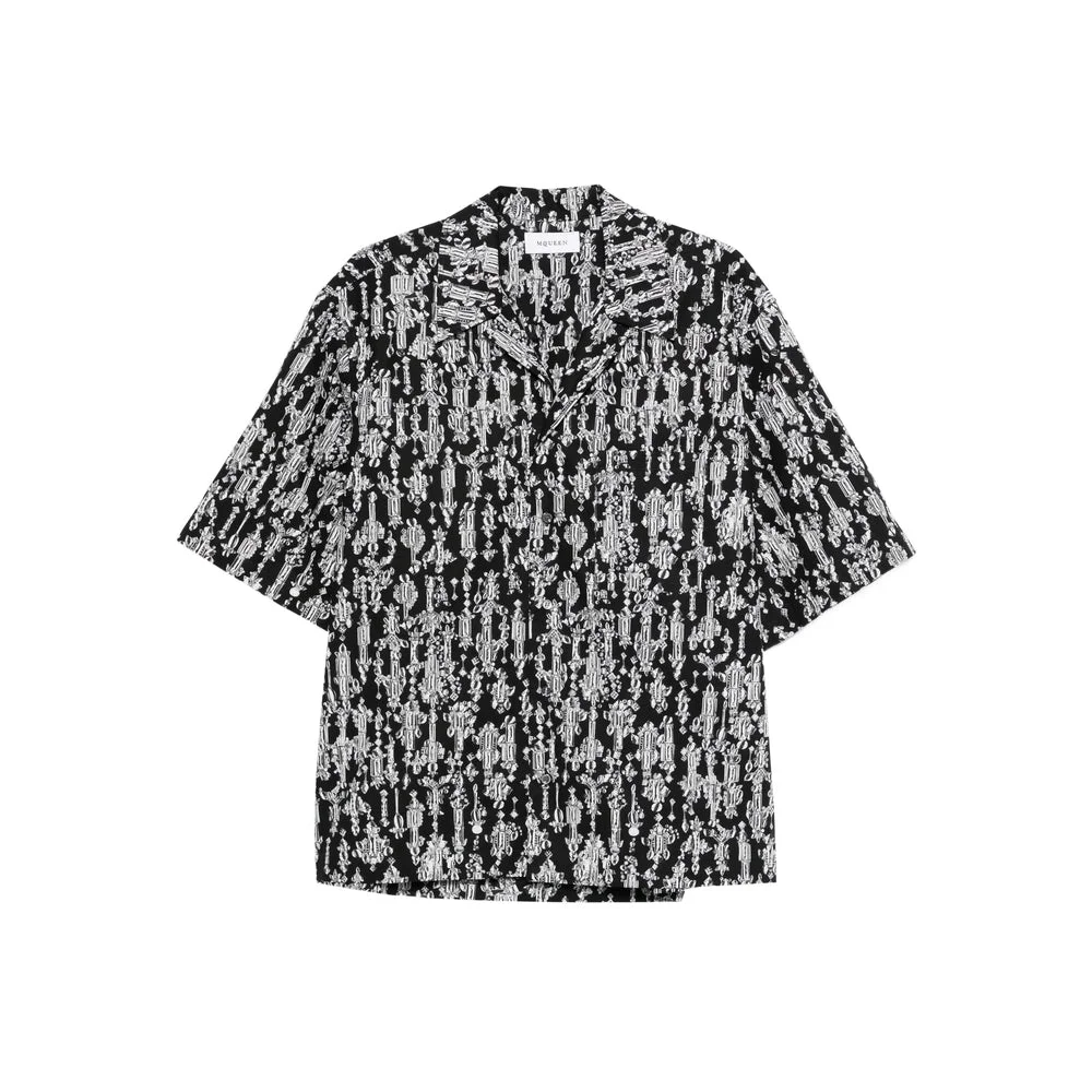 Alexander Mcqueen Black Shirts Men - 1