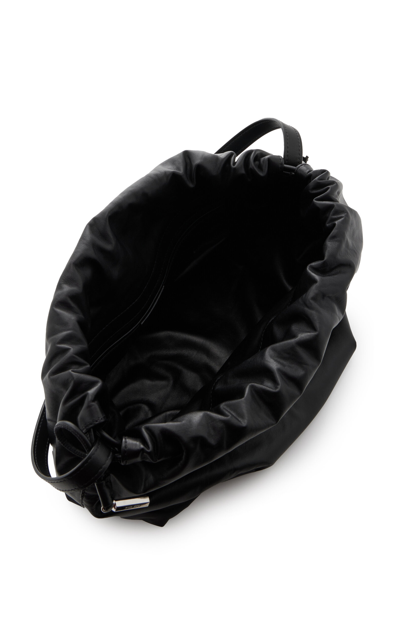 Angy Leather Hobo Bag black - 6