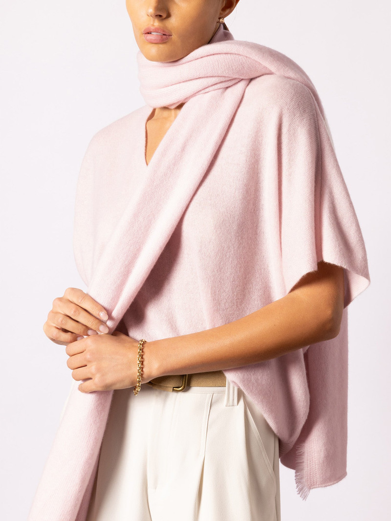 The Cashmere Fringe Wrap 1