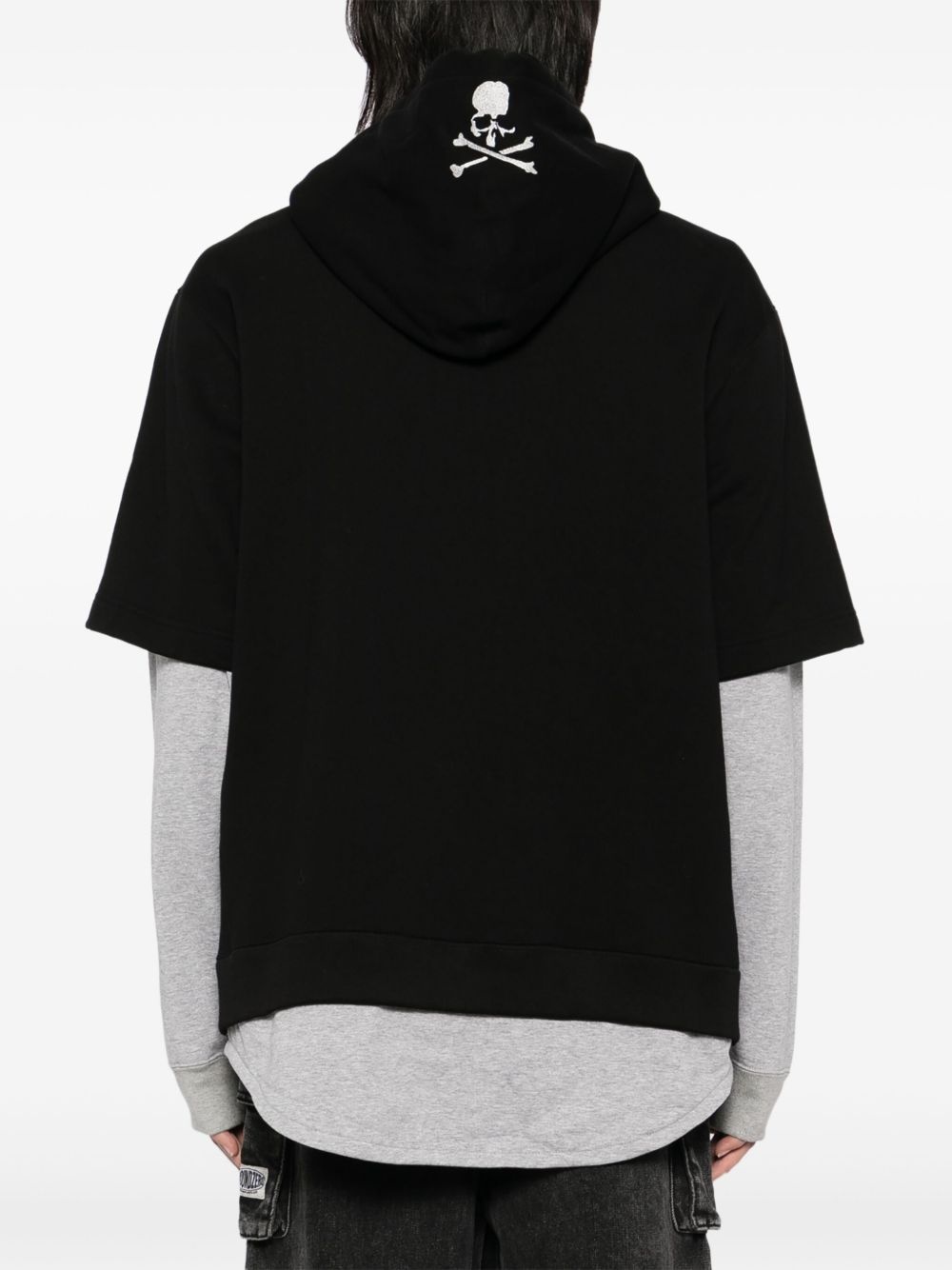 logo-print hoodie - 4