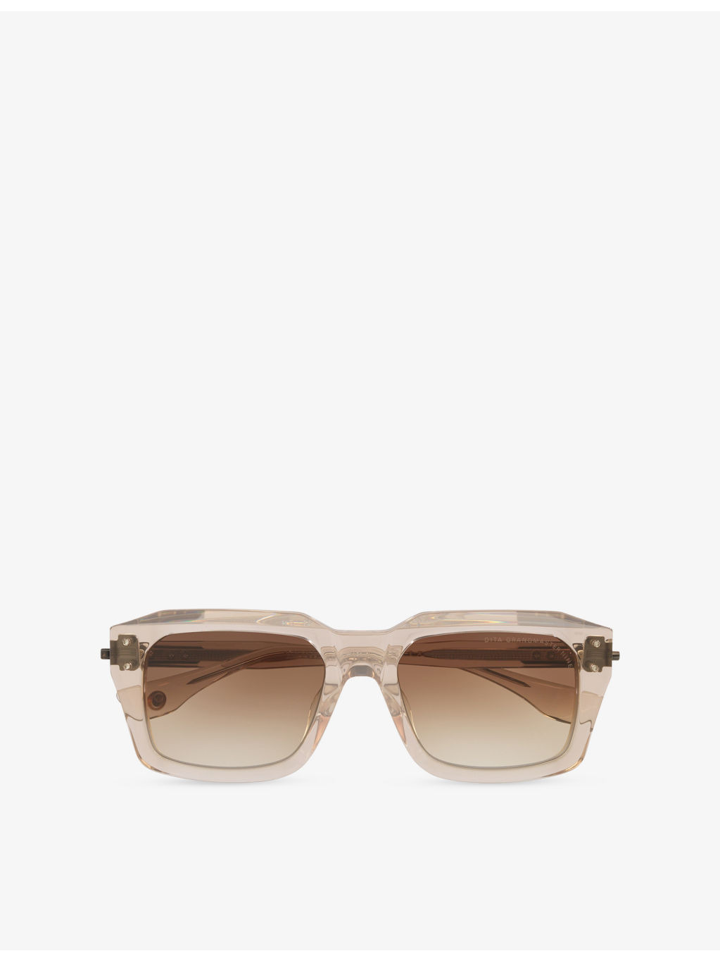D4000475 Grandmaster-Nine Rectangular-Frame Acetate Sunglasses - 5