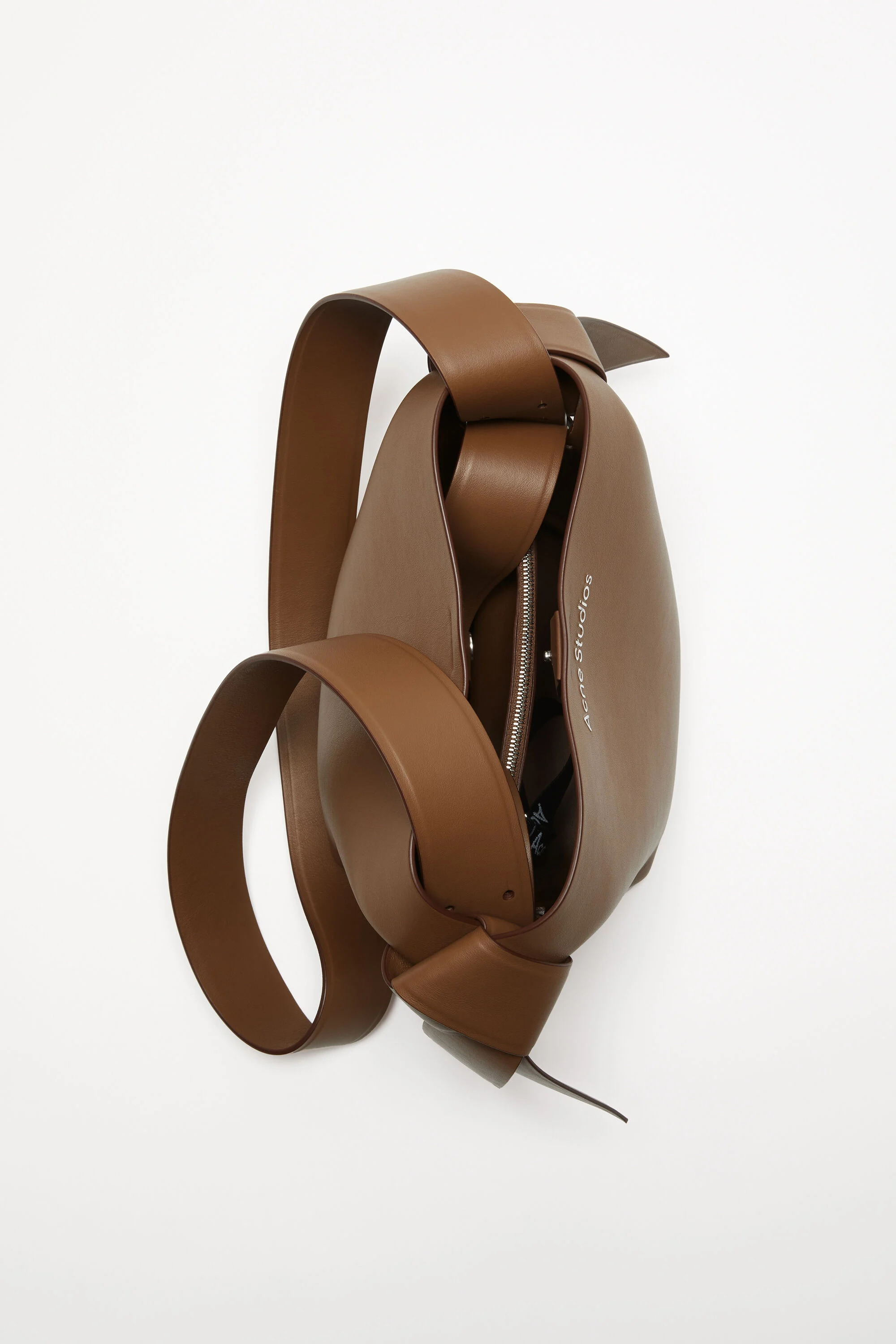 Musubi mini shoulder bag - Camel brown - 4