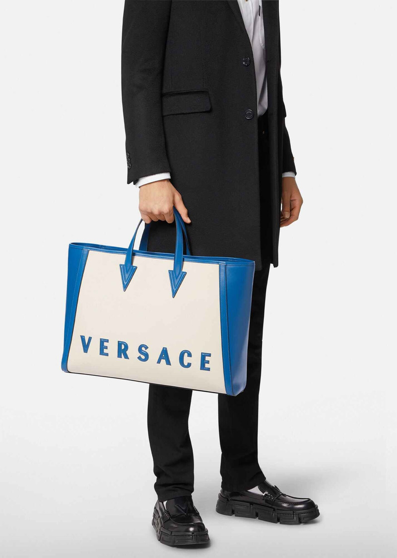 VERSACE Cabas Logo Tote outlook