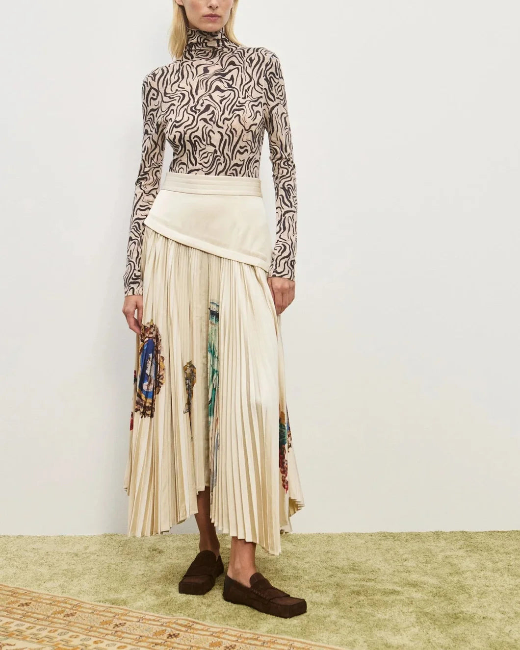 ORAZIO PLEATED SKIRT - 2