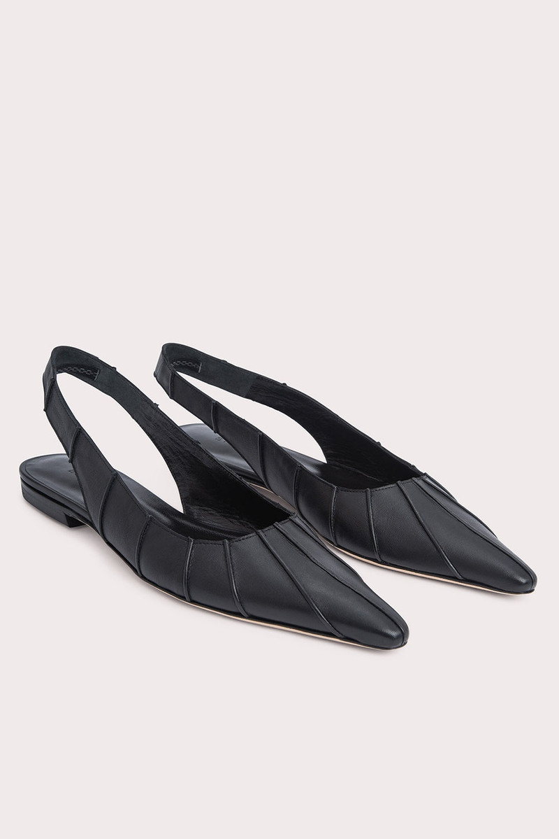 BY FAR Cyd Black Nappa Leather outlook