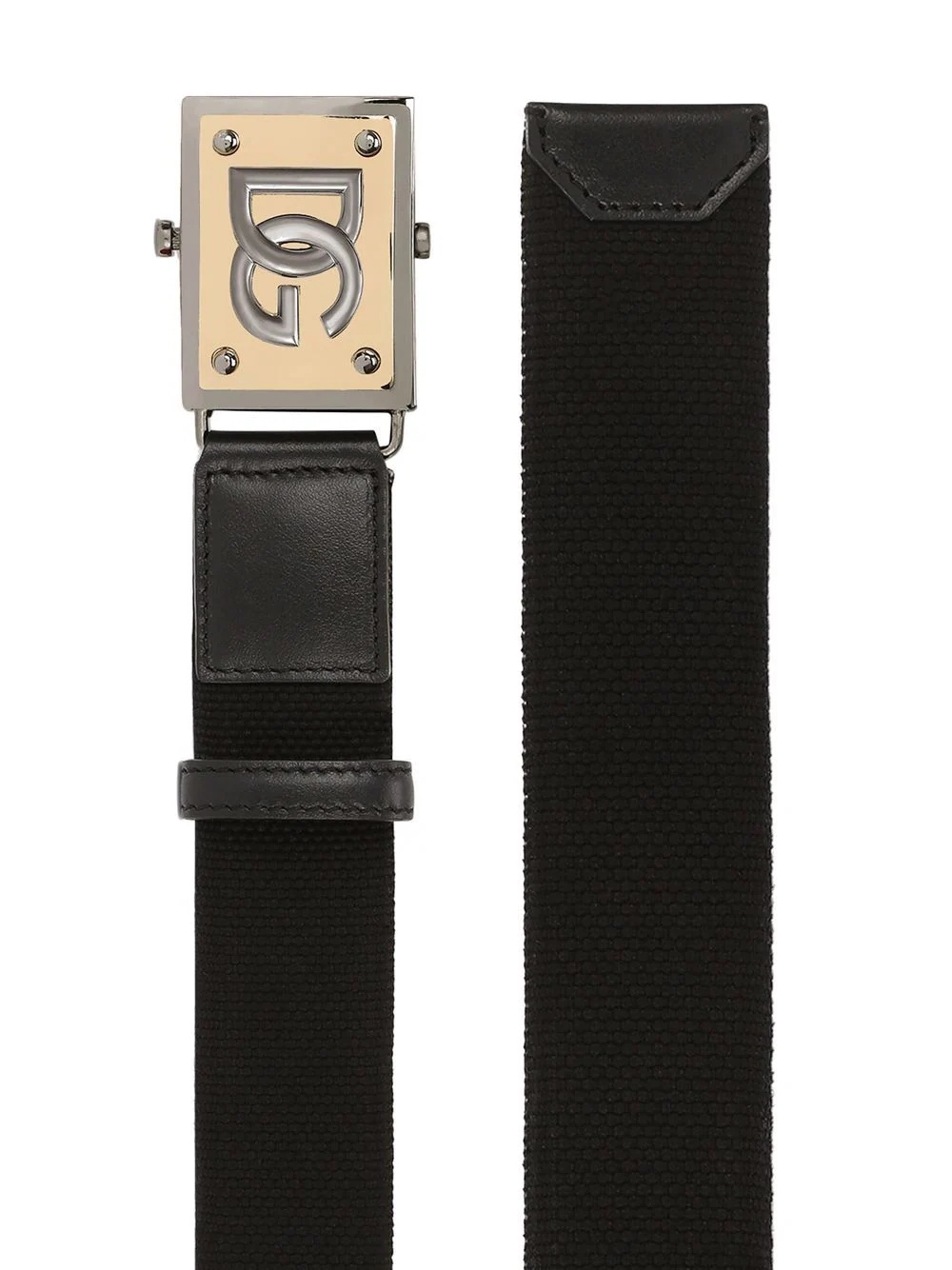 logo buckle belt - 2